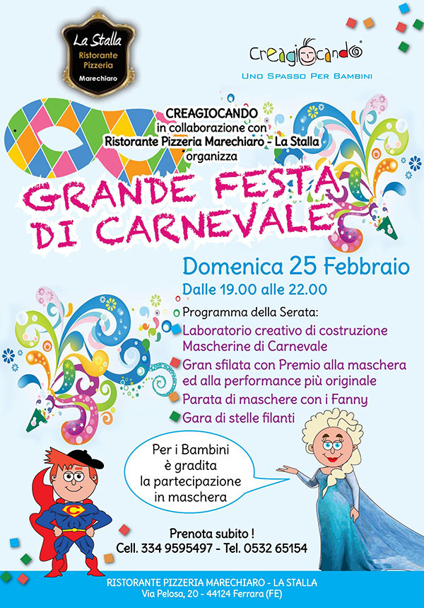 FESTA DI CARNEVALE 2018